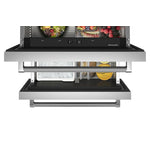 KitchenAid Stainless Steel 24" Undercounter Double-Drawer Refrigerator/Freezer (4.29 Cu Ft) - KUDF204KSB