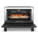 KitchenAid® Black Matte Dual Convection Countertop Oven with Air Fry and Temperature Probe - KCO224BM