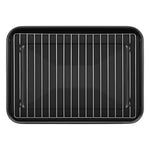 KitchenAid® Black Matte Dual Convection Countertop Oven with Air Fry and Temperature Probe - KCO224BM