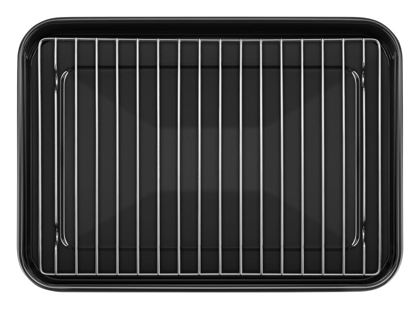 KitchenAid® Black Matte Dual Convection Countertop Oven with Air Fry and Temperature Probe - KCO224BM