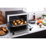 KitchenAid® Black Matte Dual Convection Countertop Oven with Air Fry and Temperature Probe - KCO224BM