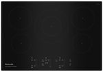 KitchenAid Black 30" 5-Element Electric Sensor Induction Cooktop - KCIG550JBL