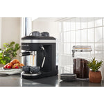 KitchenAid® Black Matte Semi-Automatic Espresso Machine - KES6403BM