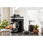 KitchenAid® Onyx Black Metal Semi-Automatic Espresso Machine - KES6503OB
