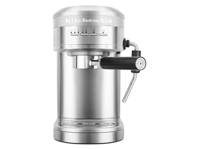KitchenAid® Brushed Stainless Steel Metal Semi-Automatic Espresso Machine - KES6503SX