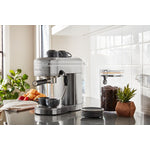 KitchenAid® Brushed Stainless Steel Metal Semi-Automatic Espresso Machine - KES6503SX