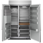 KitchenAid Fingerprint Resistant Stainless Steel 48" Built-In Side-by-Side Refrigerator (29.4 cu. ft.) - KBSD708MPS