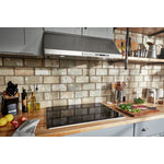 KitchenAid Stainless Steel 30" Electric Cooktop with 5 Elements and Touch-Activated Controls - KCES950KSS