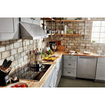 KitchenAid Stainless Steel 30" Electric Cooktop with 5 Elements and Touch-Activated Controls - KCES950KSS