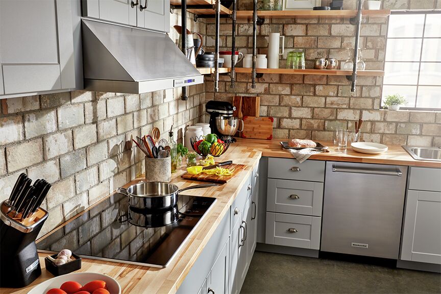 KitchenAid Stainless Steel 30" Electric Cooktop with 5 Elements and Touch-Activated Controls - KCES950KSS