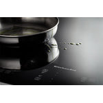 KitchenAid Stainless Steel 30" Electric Cooktop with 5 Elements and Touch-Activated Controls - KCES950KSS