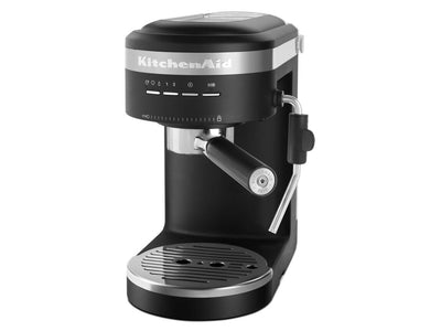 KitchenAid® Black Matte Semi-Automatic Espresso Machine - KES6403BM