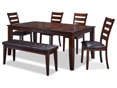 Kona 6-Piece Dining Set - Espresso