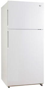 L2 29.5" 18 Cu. Ft. White Top-Freezer Refrigerator - LRT18S4AWWC