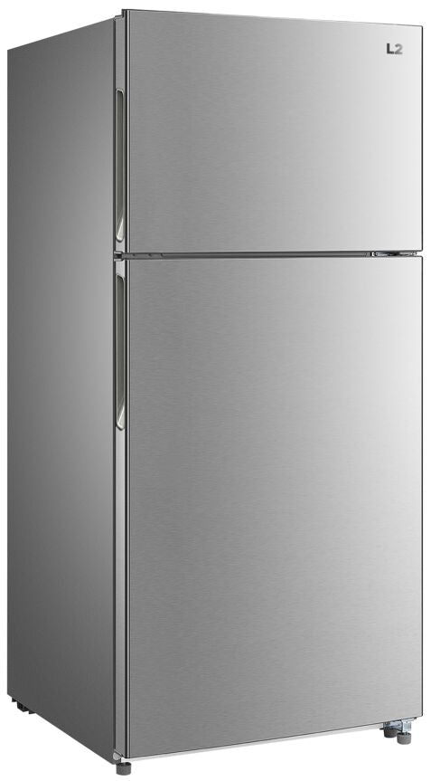 L2 Stainless Steel Top-Freezer Refrigerator (18.0 cu. ft