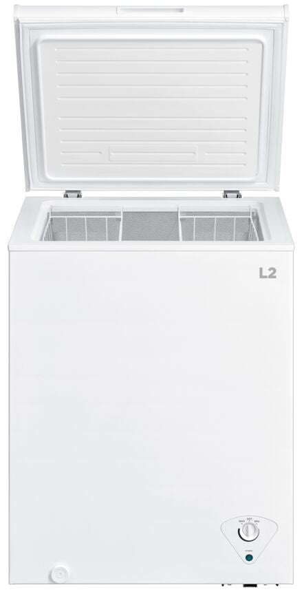 L2 White Chest Freezer (5.0 cu. ft.) - LRC05M2AWWC | Leon's