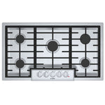 Bosch Stainless Steel 800 Series 36-Inch Gas Cooktop - NGM8656UC