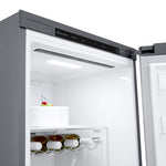 LG 23.5" 13.6 Cu. Ft. Platinum Silver Steel Counter-Depth Column Refrigerator - LRONC1404V