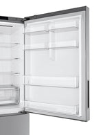LG 28" 15 Cu. Ft. Platinum SilverCounter-Depth Bottom-Freezer Refrigerator with Door Cooling - LBNC15251V