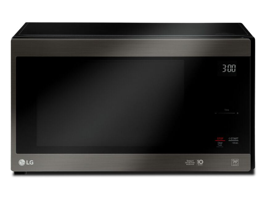 LG Smudge Resistant Black Stainless Steel NeoChef™ Countertop Microwave with Smart Inverter and EasyClean® (1.5 Cu.Ft) - LMC1575BD