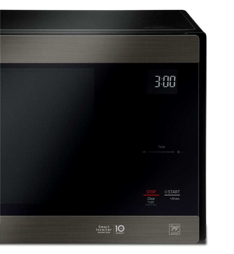 LG Smudge Resistant Black Stainless Steel NeoChef™ Countertop Microwave with Smart Inverter and EasyClean® (1.5 Cu.Ft) - LMC1575BD