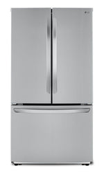 LG Smudge Resistant Stainless Steel Counter Depth French Door Refigerator (23 Cu.Ft.) - LFCC22426S