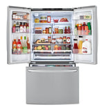 LG Smudge Resistant Stainless Steel Counter Depth French Door Refigerator (23 Cu.Ft.) - LFCC22426S
