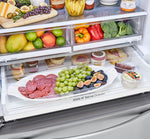 LG Smudge Resistant Stainless Steel Counter Depth French Door Refigerator (23 Cu.Ft.) - LFCC22426S