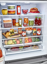 LG Smudge Resistant Stainless Steel Counter Depth French Door Refigerator (23 Cu.Ft.) - LFCC22426S