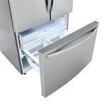 LG Smudge Resistant Stainless Steel Counter Depth French Door Refigerator (23 Cu.Ft.) - LFCC22426S