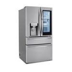 LG Smudge Resistant Stainless Steel 36" Smart Wi-Fi InstaView Door-in-Door Counter Depth Refrigerator with Craft Ice Maker (22.5 Cu.Ft) - LRMVC2306S