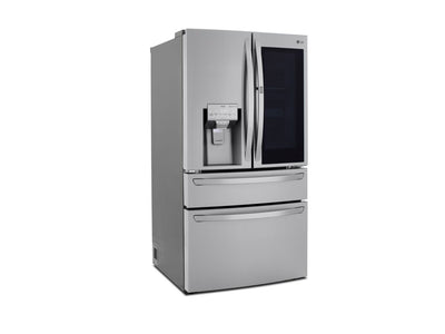 LG Smudge Proof Stainless Steel InstaView ThinQ Door-in-Door Refrigerator with Craft Ice (30 Cu.Ft) - LRMVS3006S