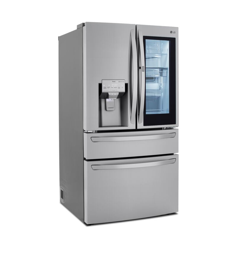 LG Smudge Resistant Stainless Steel InstaView ThinQ Door-in-Door Refrigerator with Craft Ice (30 Cu.Ft) - LRMVS3006S