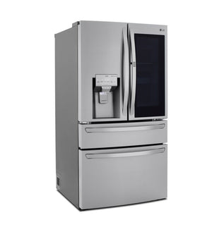 LG Smudge Resistant Stainless Steel InstaView ThinQ Door-in-Door Refrigerator with Craft Ice (30 Cu.Ft) - LRMVS3006S