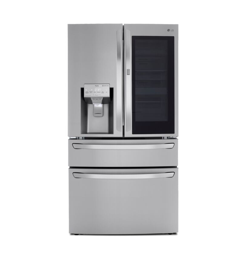 LG Smudge Resistant Stainless Steel InstaView ThinQ Door-in-Door Refrigerator with Craft Ice (30 Cu.Ft) - LRMVS3006S