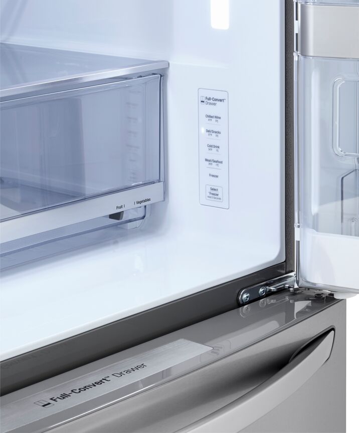 LG Smudge Resistant Stainless Steel InstaView ThinQ Door-in-Door Refrigerator with Craft Ice (30 Cu.Ft) - LRMVS3006S