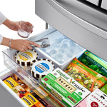 LG Smudge Resistant Stainless Steel InstaView ThinQ Door-in-Door Refrigerator with Craft Ice (30 Cu.Ft) - LRMVS3006S