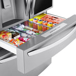 LG Smudge Resistant Stainless Steel InstaView ThinQ Door-in-Door Refrigerator with Craft Ice (30 Cu.Ft) - LRMVS3006S