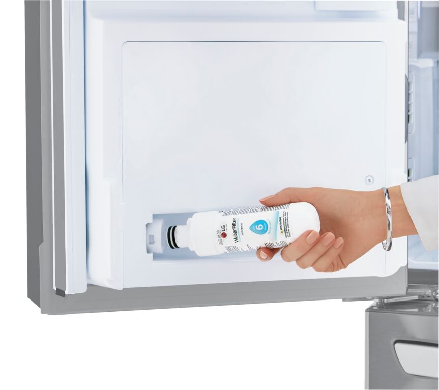 LG Smudge Resistant Stainless Steel InstaView ThinQ Door-in-Door Refrigerator with Craft Ice (30 Cu.Ft) - LRMVS3006S