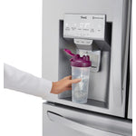 LG Smudge Proof Stainless Steel InstaView ThinQ Door-in-Door Refrigerator with Craft Ice (30 Cu.Ft) - LRMVS3006S