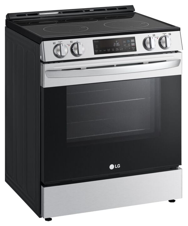LG Smudge Resistant Stainless Steel Smart Wi-Fi Enabled Electric Slide-in Range with EasyClean® ( 6.3 cu ft.) - LSEL6331F