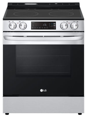 LG Smudge Resistant Stainless Steel Smart Wi-Fi Enabled Electric Slide-in Range with EasyClean® ( 6.3 cu ft.) - LSEL6331F