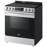 LG Smudge Resistant Stainless Steel Smart Wi-Fi Enabled Fan Convection Electric Slide-in Range with Air Fry & EasyClean® (6.3 cu. ft.) - LSEL6333F