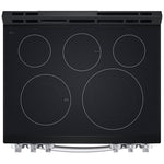 LG Smudge Resistant Stainless Steel Smart Wi-Fi Enabled Fan Convection Electric Slide-in Range with Air Fry & EasyClean® (6.3 cu. ft.) - LSEL6333F