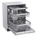 LG Smudge Resistant Stainless Steel 24" Top Control Dishwasher with QuadWash and 3rd Rack - LDP6810SS