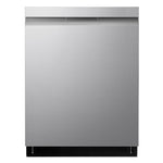 LG Smudge Resistant Stainless Steel 24" Top Control Dishwasher with QuadWash and 3rd Rack - LDP6810SS