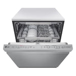 LG Smudge Resistant Stainless Steel 24" Top Control Dishwasher with QuadWash and 3rd Rack - LDP6810SS