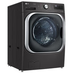 LG Black Steel Front-Load Mega Capacity Smart Wi-Fi Enabled Washer with TurboWash® (6.0 cu. ft.) - WM8900HBA