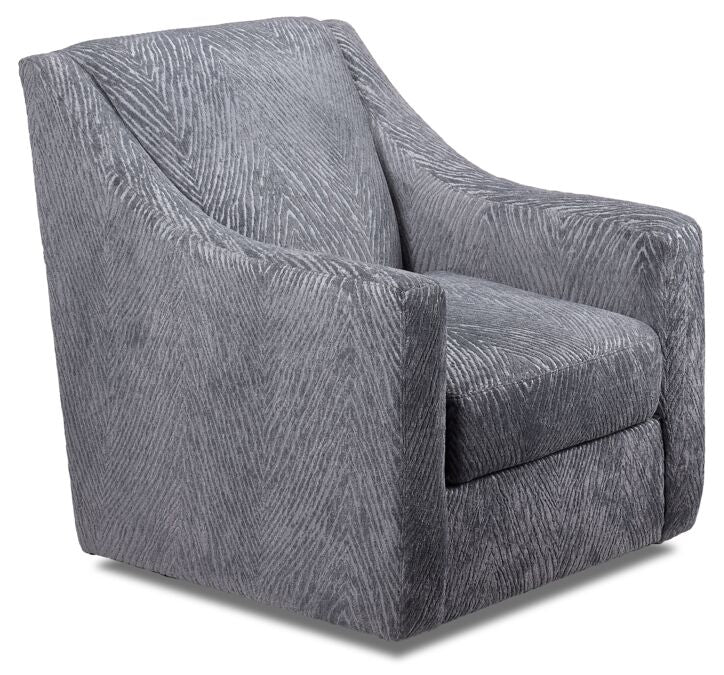 Lamar-Key Accent Chair - Grey