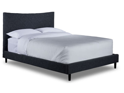 Lawrence 3-Piece Full Bed - Dark Grey